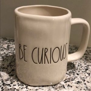 Rae Dunn BE CURIOUS mug